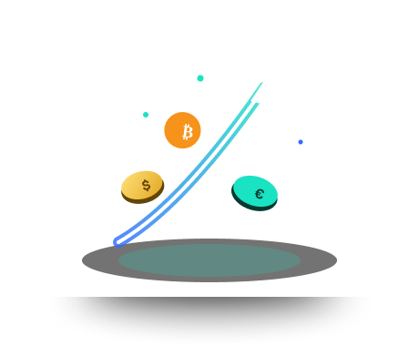Ready to Start Trading 3D Growth Graphic